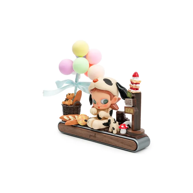 [Modified Doll] POP MART Zsiga Allowed, All Of This. Clumsy Camouflage, Parking Sign Hang Tag Box 10cm-1