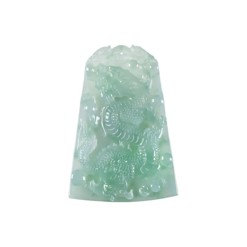 YUANLINYU Ice Glutinous Jadeite Pendants Unisex-0