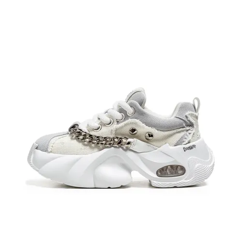 Budding Bear Anti Slip And Wear Resistant Lightweight Height Increasing Low Top Chunky Sneakers Men's