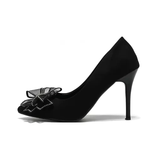 Be Good Slim Heel High Heels Women's Black