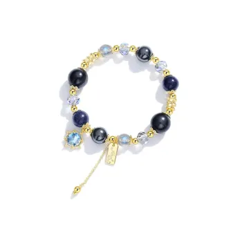 JUICY GRAPE Crystal Jade Bracelets Unisex