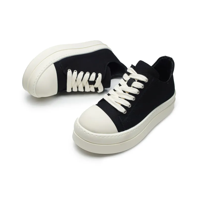 Rummaden Canvas Shoes Unisex Black-3