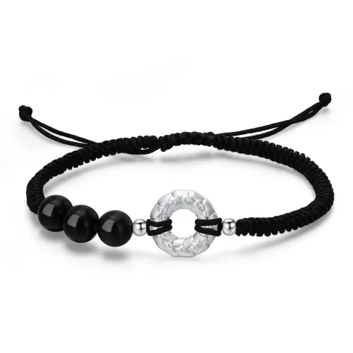 Central Fashion 999 Fine Silver Bracelets Men's