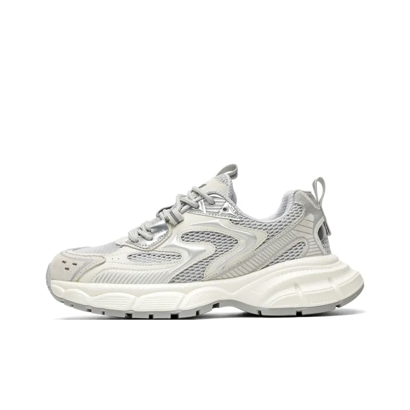 Yamid Cushioned Slip Resistant Breathable Low Top Chunky Sneakers Men's-0