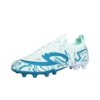 QIUTEXIONG FG Rubber Long Studs Soft Ground Natural Ground Support Impact Resistant Soccer Shoes Unisex