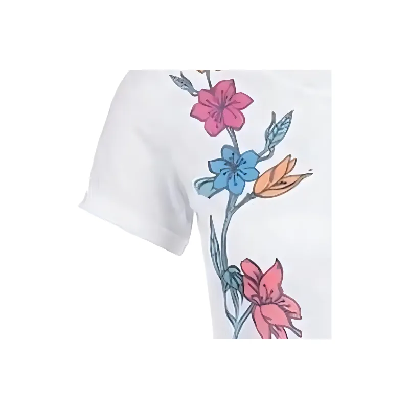 EMPORIO ARMANI EA7 T Shirts Women's White-4