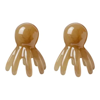 Gentle Welcome Octopus Massage Acupoint Scalp Therapy Comb Portable