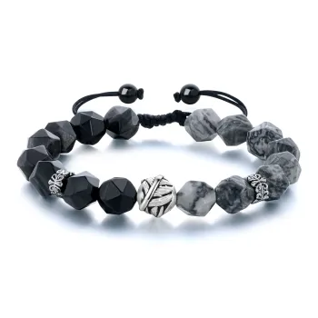 Lao Feng Xiang Map Stone Jade Bracelets Unisex