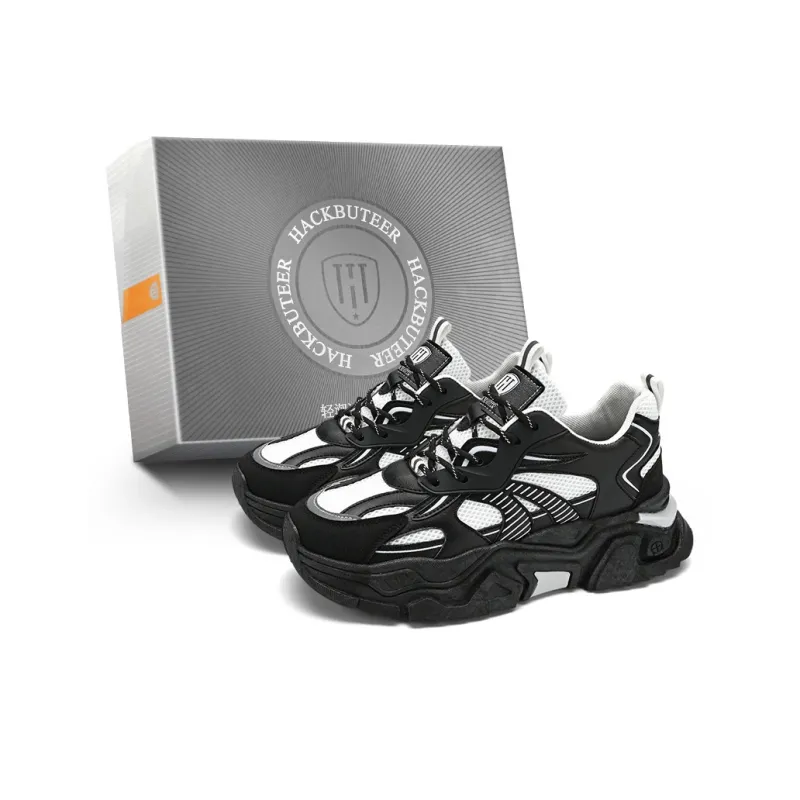 HACKBUTEER Low Top Chunky Sneakers Men's-5