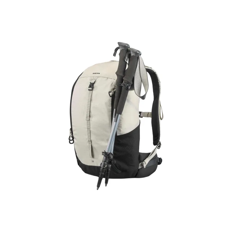 DECATHLON Polyester Outdoor Mountaineering Bag, Backpack Regular Unisex Beige-1