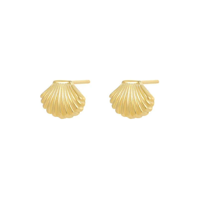 Happy Tide S925 Silver Stud Earrings Women's-0
