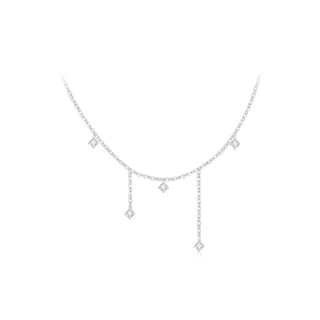 Love Link 925 Sterling Silver Necklaces Women's