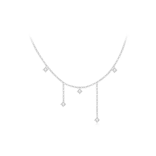 Love Link 925 Sterling Silver Necklaces Women's