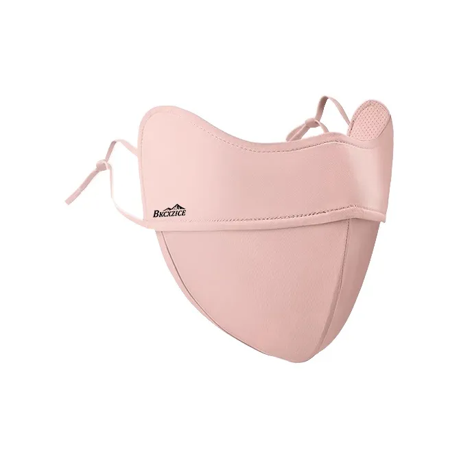 BKCXZICE Breathable UV Protection Sun Protection Mask With Soft Face Enhancing Design Face Masks Unisex-3