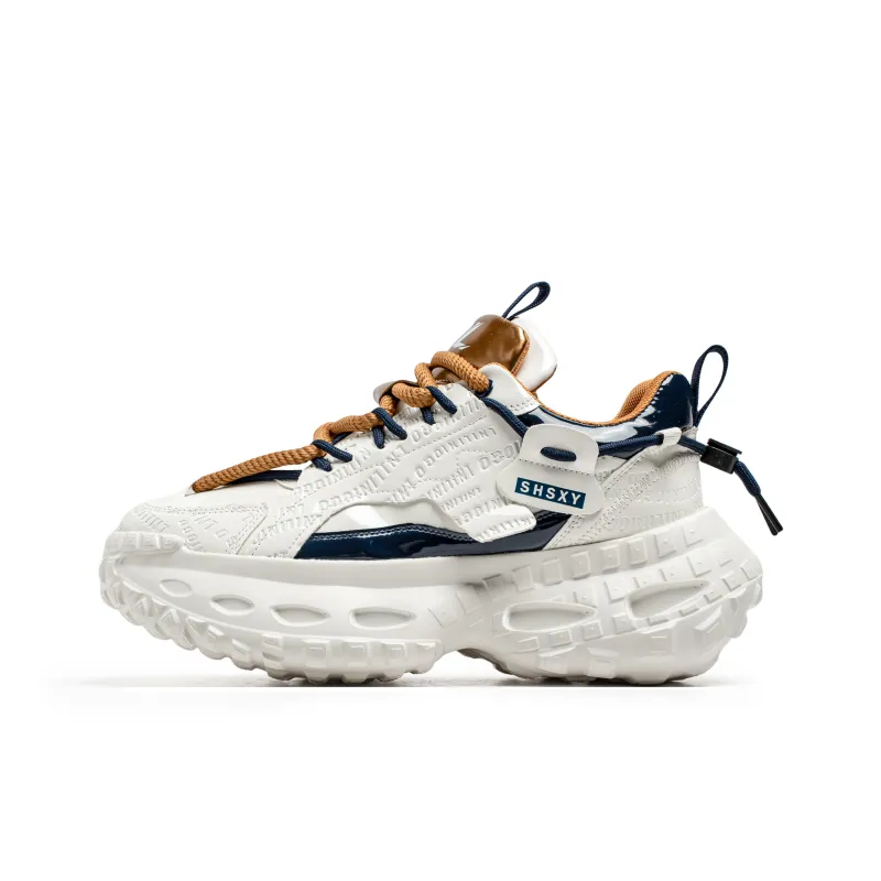 HACKBUTEER Low Top Chunky Sneakers Men's Box-6