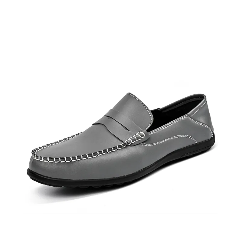 Bull charm Loafers Men Black/Gray-7