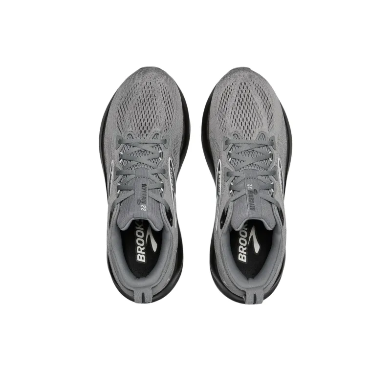Brooks Glycerin 22 Low Top Running Shoes Men's Gray-4