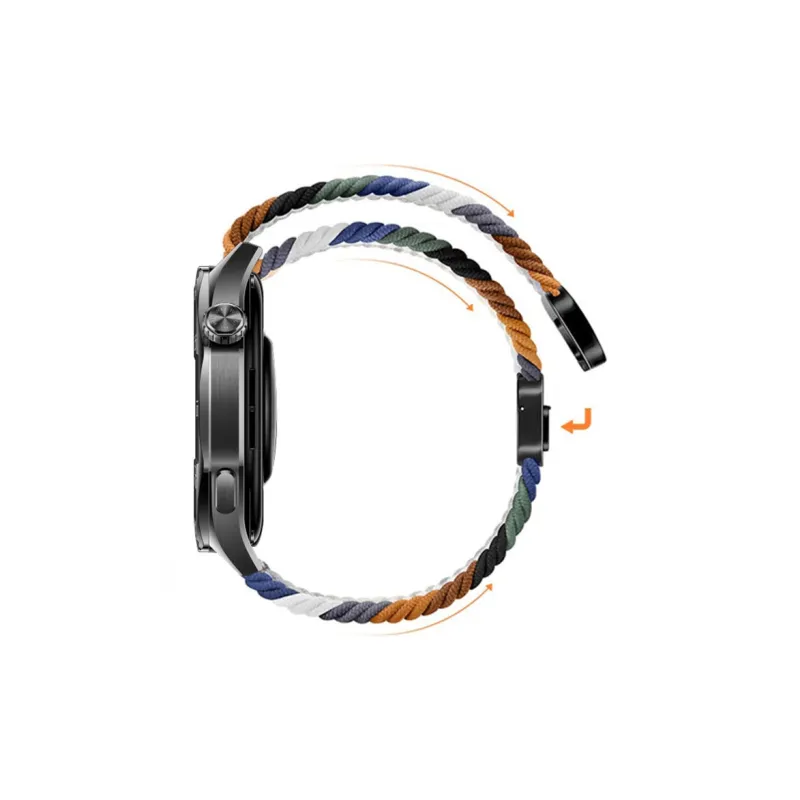 Lead The Excellent Creative Life OPPO Compatibility Watch Band 220MM Nylon Material-2