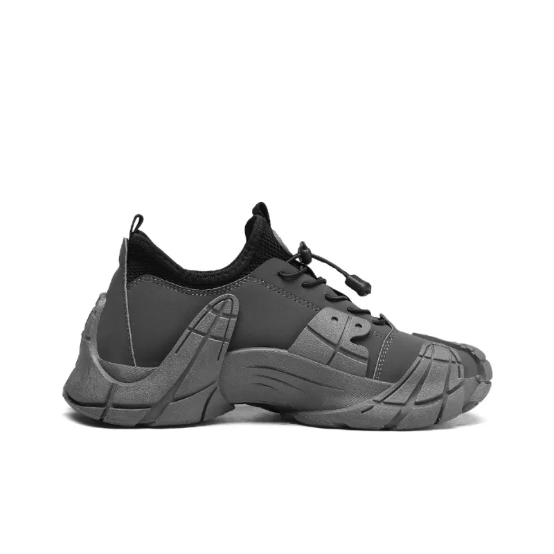 Boogie Bear Anti Slip And Wear Resistant Height Increasing Low Top Chunky Sneakers Men's-1