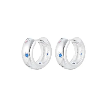EAR PARTNER 925 Sterling Silver Needle Earrings Women's