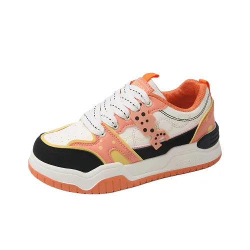 FIRS Kids Lightweight Balance Abrasion Resistant Slip Resistant Low Top Skateboard Shoes Women's