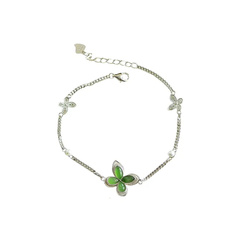 Jade Ink Love Hetian Jade Bracelets Jasper Women's-5
