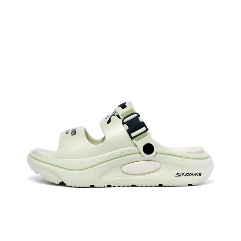 NANJIREN EVA Graffiti Slip Resistant Abrasion Resistant Cushioning Slide Slippers Unisex-10