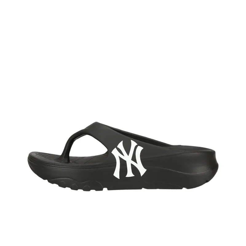 MLB Slipper Graffiti Slip Resistant Flip Flops Unisex Black-0