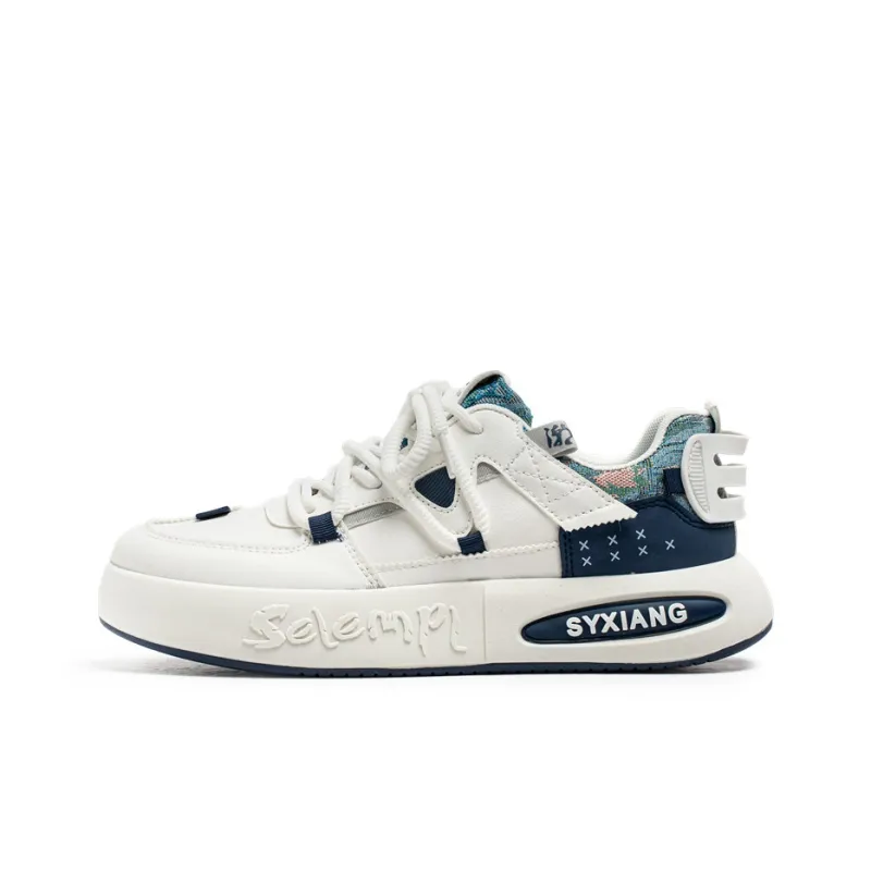 Boogie Bear Height Increasing Low Top Skateboard Shoes Men's-2