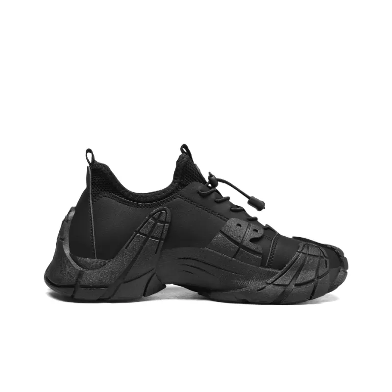 Boogie Bear Anti Slip And Wear Resistant Height Increasing Low Top Chunky Sneakers Men's-4
