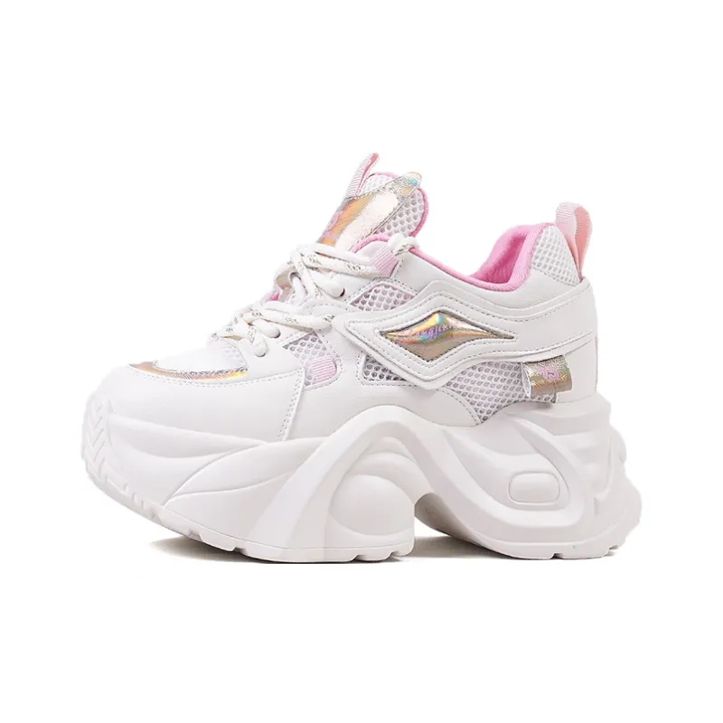 A Poinsettia Princess Chunky Sneakers Women's-8