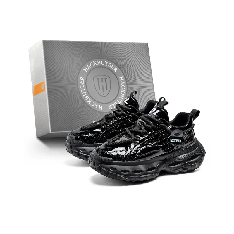 HACKBUTEER Low Top Chunky Sneakers Men's Box-10