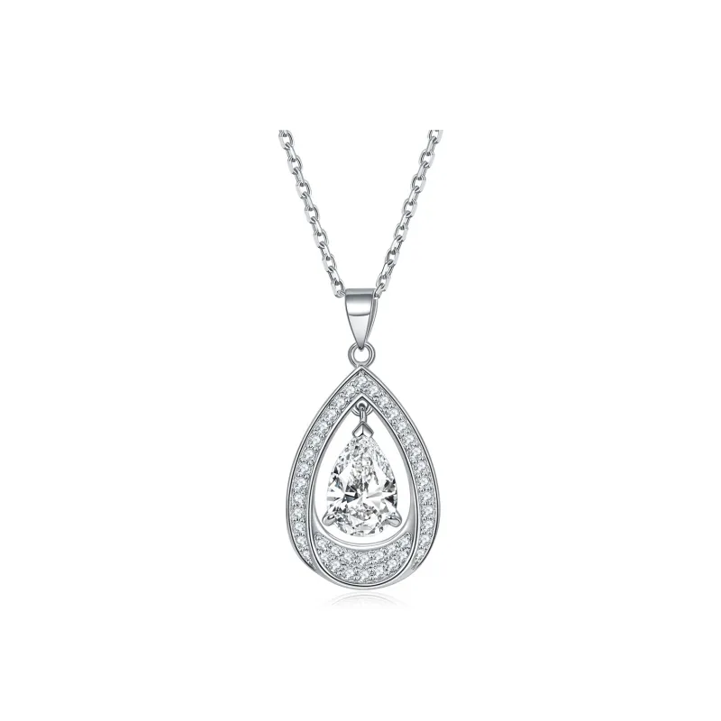 STUERY 925 Sterling Silver Necklaces Women's-3
