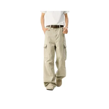 TESTUNG Workwear Style Everyday Commute Essential Pants Unisex