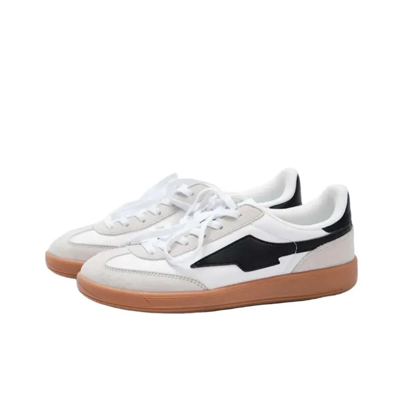 AVIA Low Top Skateboard Shoes Unisex White Black-1