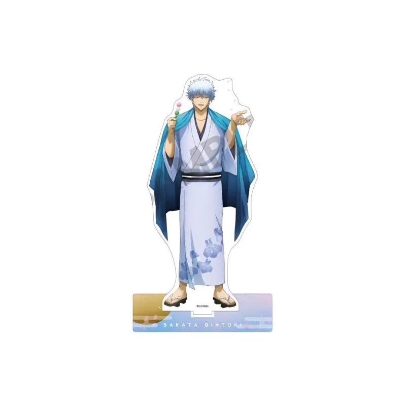 Animate Gintama Flower Viewing Gintoki Sakata Acrylic Stands-0