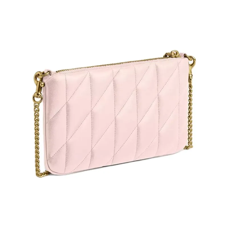 COACH Pouch Nappa Leather Shoulder Bag Small Size Women's Blush Pink-1