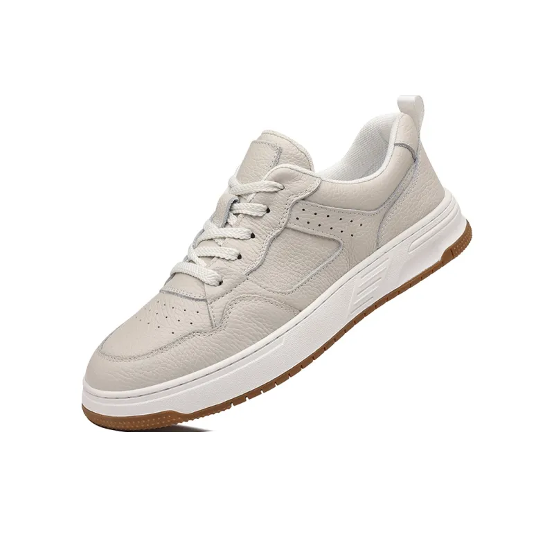 PTLS Skateboard Shoes Men Low Top Black, White-1
