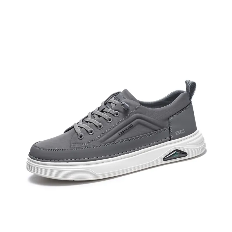 ENRICO COVERI Anti Slip Wear Resistant Breathable Lightweight Cushioning Low Top Canvas Shoes Men's-3