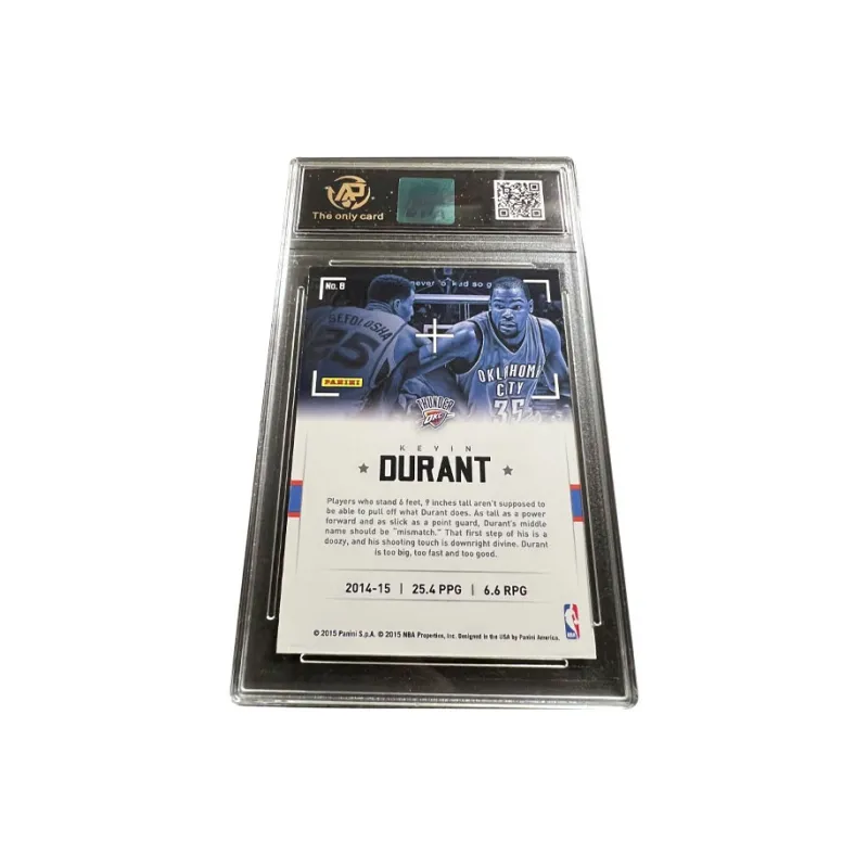 PANINI Thunder Kevin Durant Gold Pen Signature Moment Of Glory RPA High Score Player Card Rare Card Graded Cards 1 Pc-1