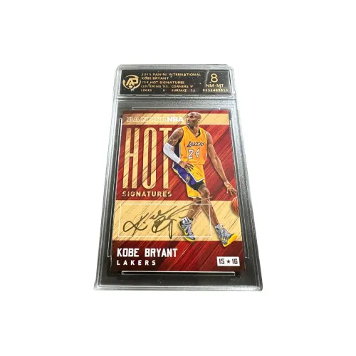 PANINI Lakers, Kobe Bryant, Black Mamba, Gold Pen Signature RPA High Score, Player Card, Rare Card Graded Cards 1 Pc