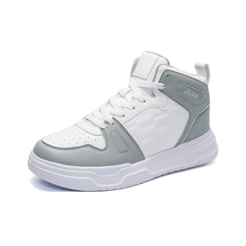 Prince McQueen Lightweight Slip Resistant Breathable High Top Skateboard Shoes Men's-4