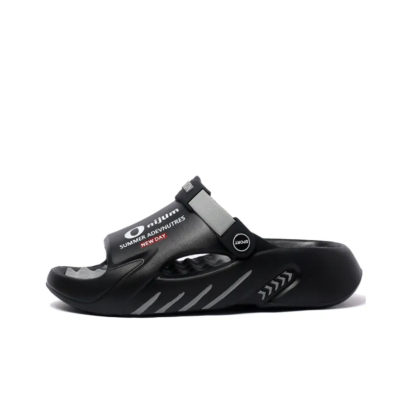 NANJIREN EVA Slip Resistant Abrasion Resistant Cushioning Slide Slippers Unisex-16