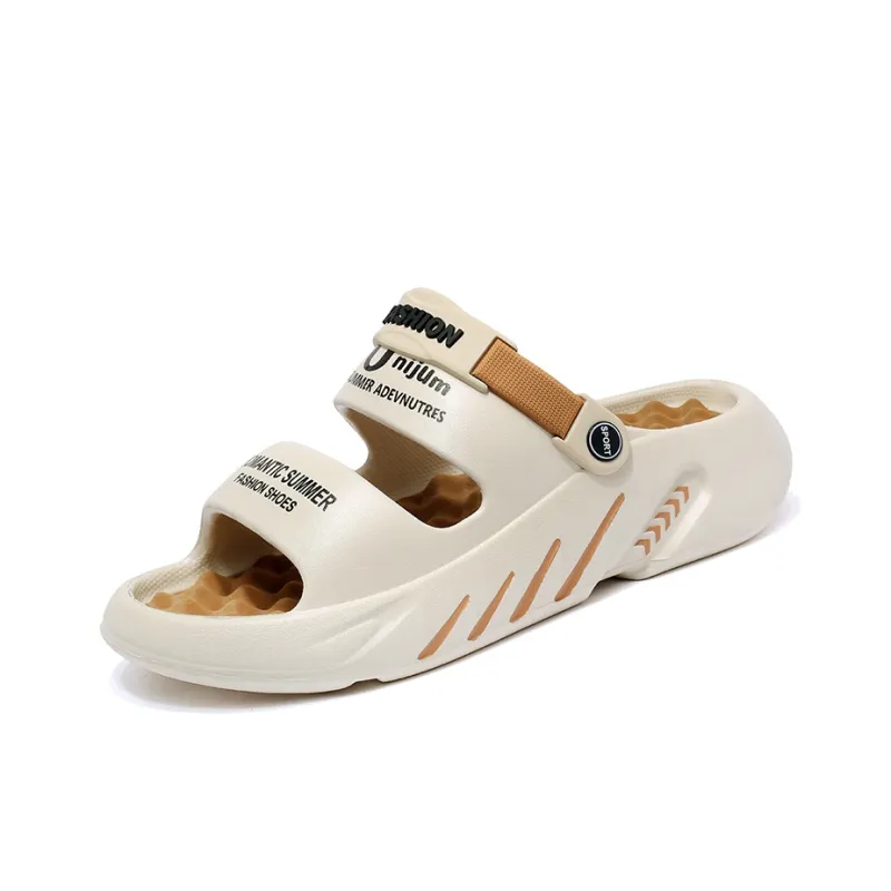 NANJIREN EVA Slip Resistant Abrasion Resistant Cushioning Slide Slippers Unisex-21