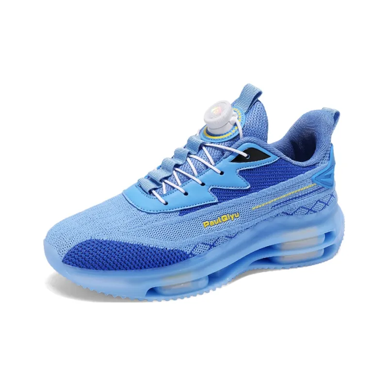 MEKY Cushioning Breathable Height Increasing Low Top Casual Training Sprint Running Shoes Men's-2