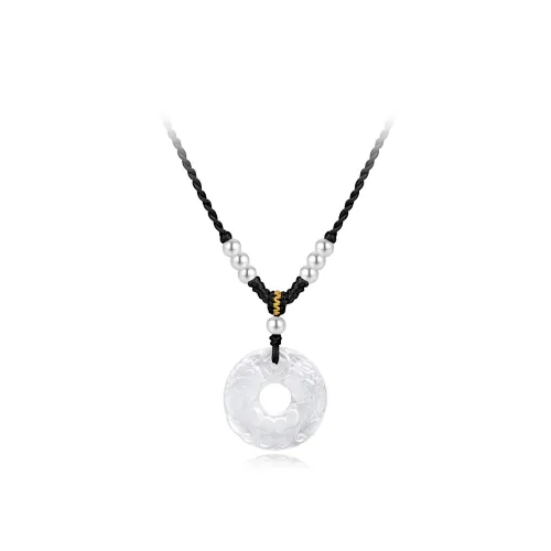 Love Link Chalcedony Necklaces Unisex