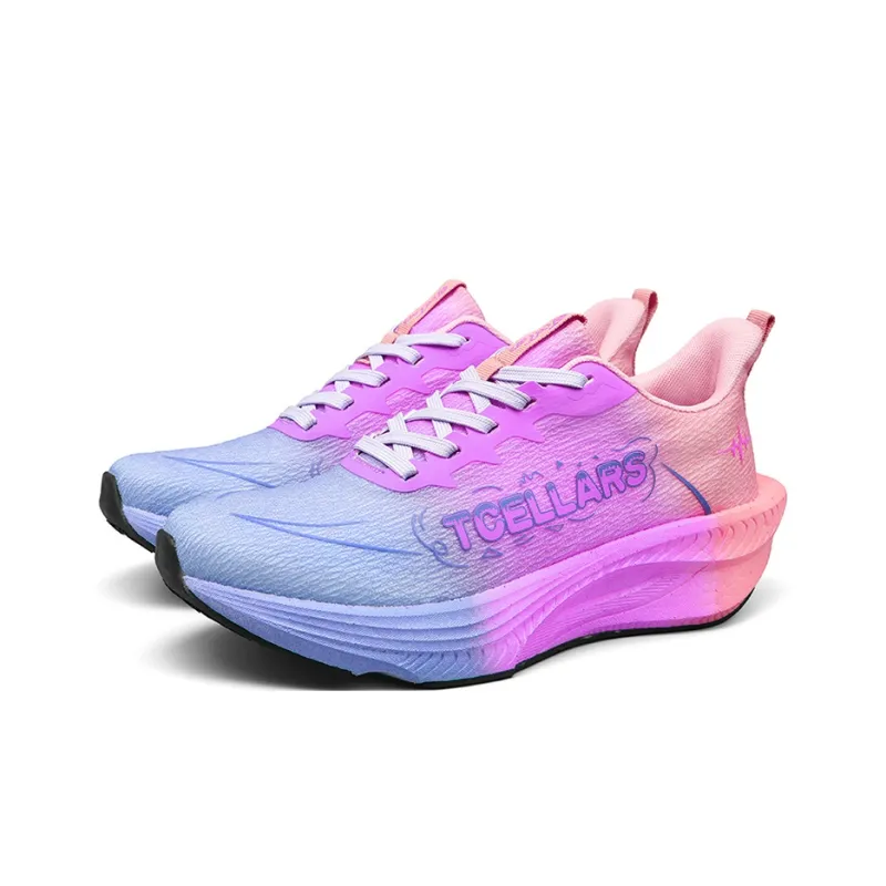 TCELLARS Cushioning Abrasion Resistant Lightweight Height Increasing Rebound Low Top Running Shoes Men's Exclusive Box-1