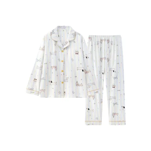 O'MESIK Pajama Set Women's Ivory