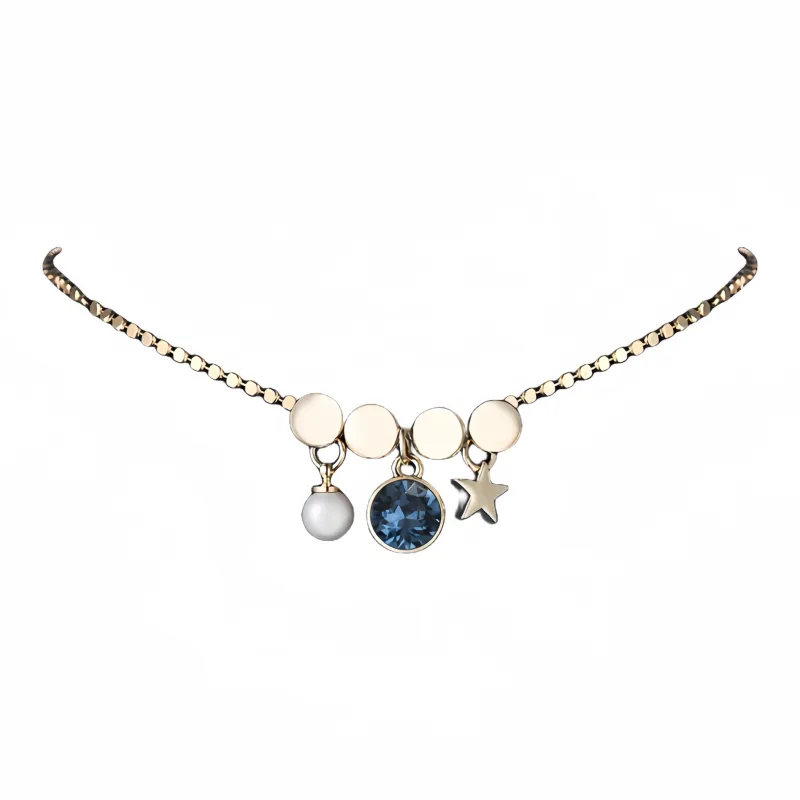 Lan Ying Artificial Crystal Necklaces Women's-0