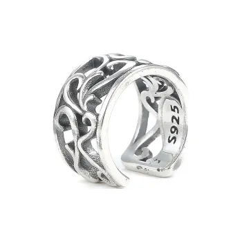 The Next Life S925 Silver Clip On Earrings Unisex